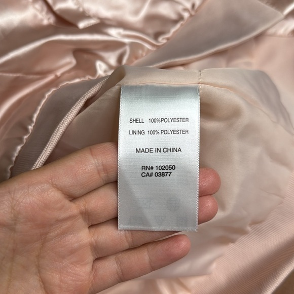 Lady Gaga Pink Full Zip Bomber Jacket NWT Size Small - Picture 10 of 11